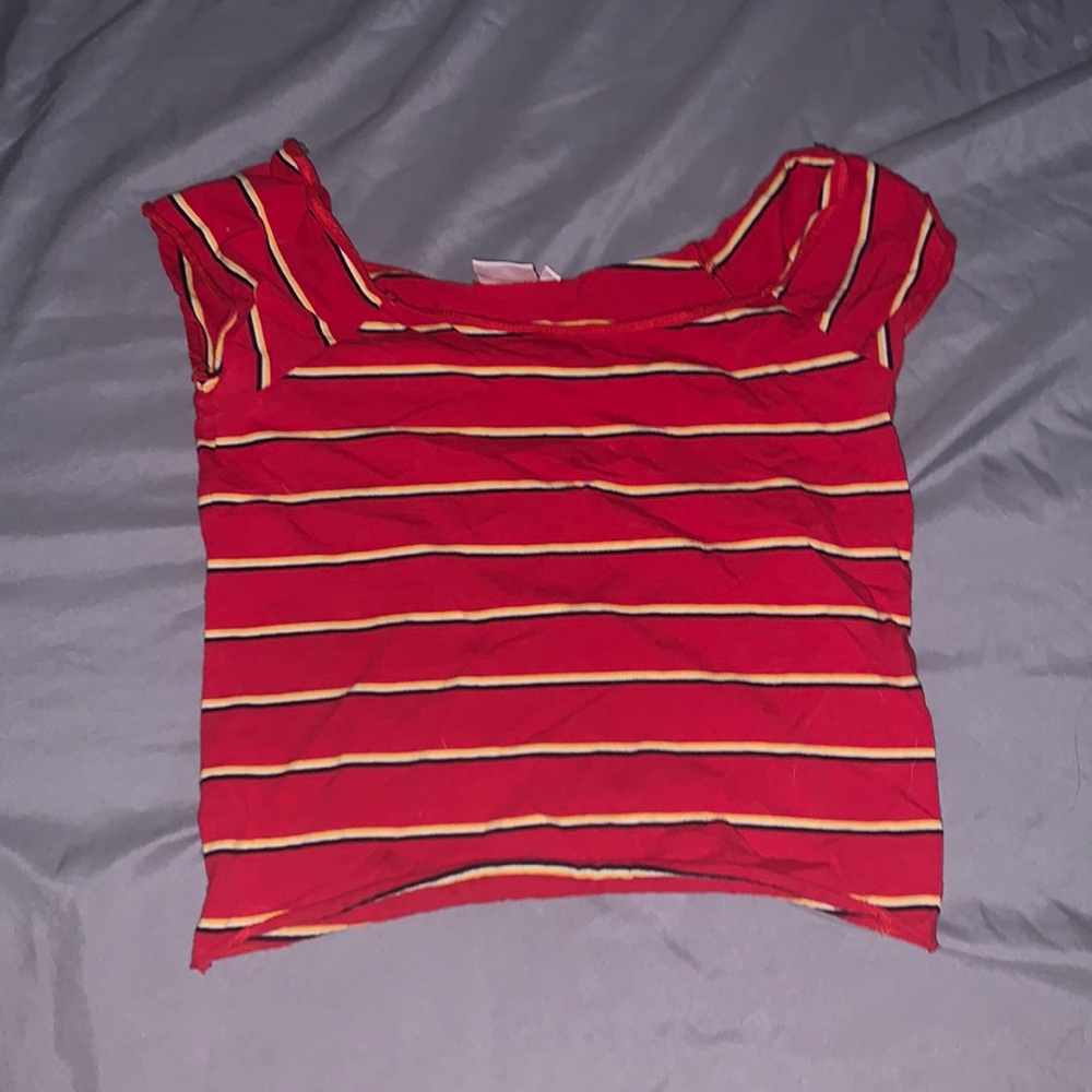 off shoulder shirt